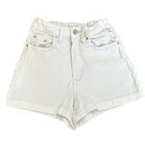 BEL&BO short en jeans blanc, 134 cm, 9 ans, fille