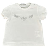 t-shirt fille GYMP blanc, 68 cm, 6 mois