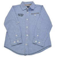 chemise bleu 92/98 cm