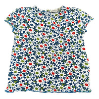 t-shirt bleu fille LANA KIDS 62/68 cm 3/6 mois