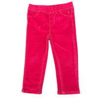 pantalon velours OBAÏBI rose fille 86 cm 23 mois