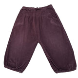 pantalon velours prune DP...AM 84 cm 23 mois
